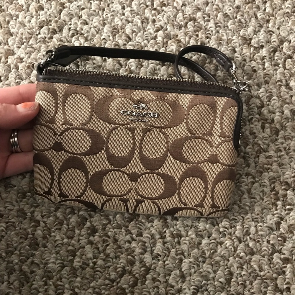 Brand new coach wristlet.